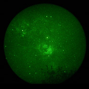 Horsehead Nebula by John Paladini using 10 inch Coulter scope.